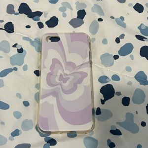 Purple butterfly Iphone6s/7/8 phone case